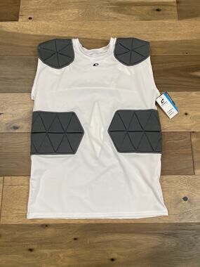 Champro Tri‑Flex Padded Compression Shirt XL Football Rib & Shoulder Protection